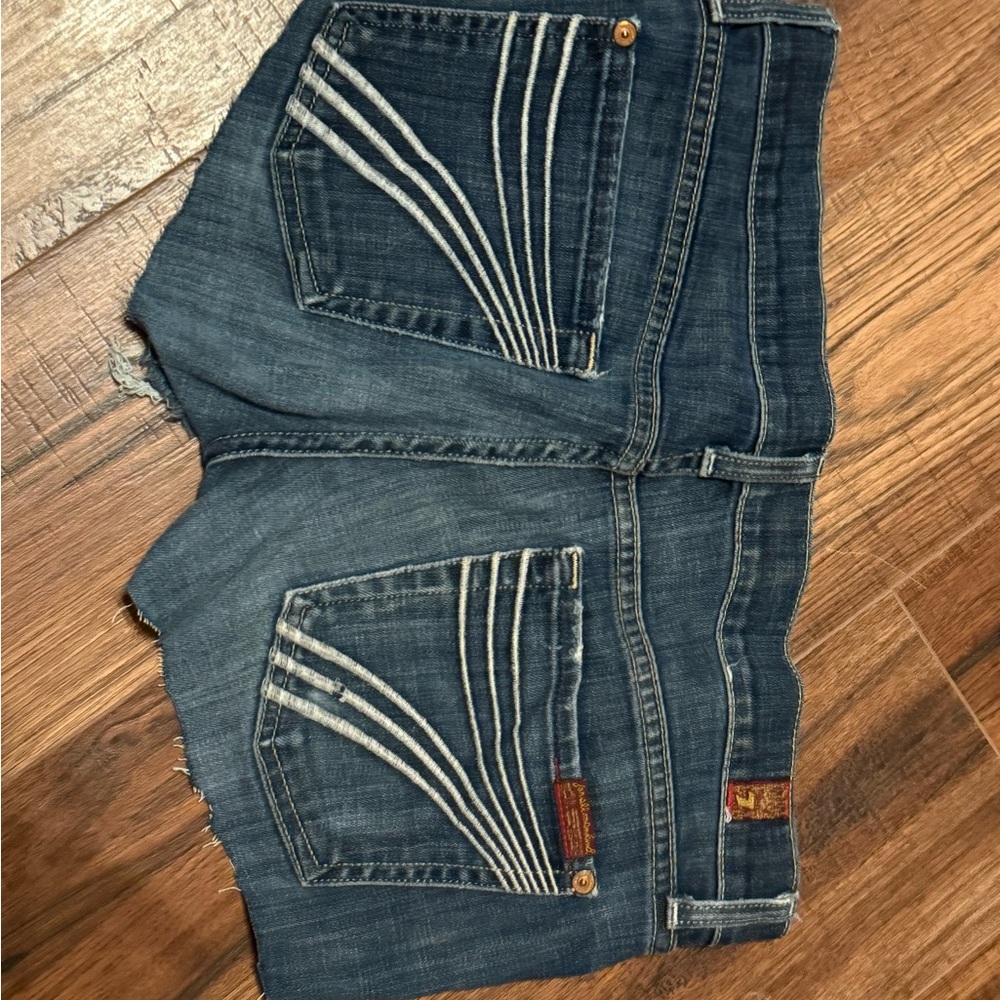 7FAMK DOJO Jean shorts